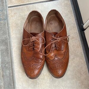 Madewell | Juliette brown oxfords leather